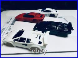 Custom AFX Ferrari's vs TYCO Lamborghini's HO Slot Car Racing Track Set Combo Custom AFX Ferrari's vs TYCO Lamborghini's HO Slot Car Racing Track Set Combo