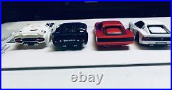 Custom AFX Ferrari's vs TYCO Lamborghini's HO Slot Car Racing Track Set Combo Custom AFX Ferrari's vs TYCO Lamborghini's HO Slot Car Racing Track Set Combo