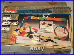 Darda Slot Car Race Track Set Sky Racer Complete With Original Cars Works