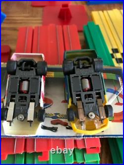 Darda Slot Car Race Track Set Sky Racer Complete With Original Cars Works