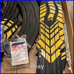 Daytona 500 SPEEDWAY Life Like Racing HO Set 23' Race Track 2 Fast Tracker Cars