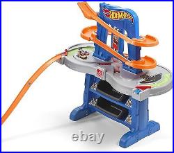 Die Cast Car Race Track Set Fits Hot Wheels Cars Includes Two Cars 8 Feet Track