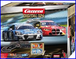 Digital Electric Slot Car Racing Track Set Includes Two Cars & Two Full Speed Digital Electric Slot Car Racing Track Set Includes Two Cars & Two Full Speed