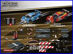 Digital Electric Slot Car Racing Track Set Includes Two Cars & Two Full Speed Digital Electric Slot Car Racing Track Set Includes Two Cars & Two Full Speed