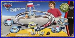 Disney Cars 2 Color Splash Speedway Track Set Toys R Us 2010 SEALED Box