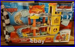 Disney Cars PISTON CUP GARAGE Playset Track Set read