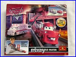 Disney Cars RESCUE SQUAD MATER Playset Track Set Sealed Disney Cars RESCUE SQUAD MATER Playset Track Set Sealed