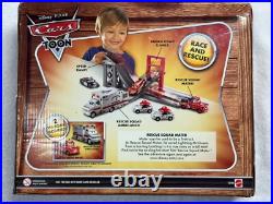 Disney Cars RESCUE SQUAD MATER Playset Track Set Sealed Disney Cars RESCUE SQUAD MATER Playset Track Set Sealed