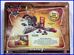 Disney Cars RESCUE SQUAD MATER Playset Track Set Sealed Disney Cars RESCUE SQUAD MATER Playset Track Set Sealed