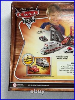 Disney Cars RESCUE SQUAD MATER Playset Track Set Sealed Disney Cars RESCUE SQUAD MATER Playset Track Set Sealed