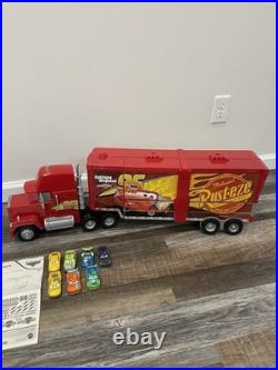 Disney Cars Super Track Mack Transforming Truck & Racetrack 36 Play Set VNC