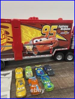 Disney Cars Super Track Mack Transforming Truck & Racetrack 36 Play Set VNC