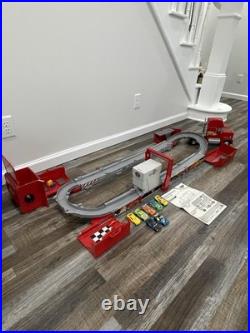 Disney Cars Super Track Mack Transforming Truck & Racetrack 36 Play Set VNC