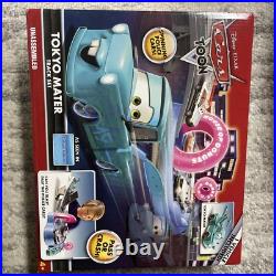 Disney Cars Toon Tokyo Mater Track Set House Of Donuts Spinning Police Cars
