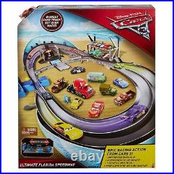 Disney Cars Toys 3 Ultimate Florida Speedway Track Set Standard Packaging