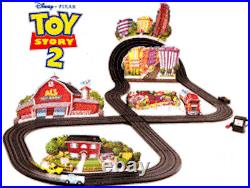 Disney PIXAR Toy Story 2 Chase'N Crash Mattel Hot Wheels TYCO Slot Car Race Set