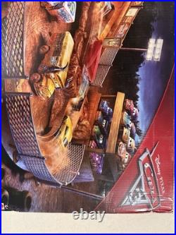 Disney Pixar Car Thunder Hollow Criss-Cross track set new booster