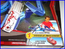 Disney Pixar Cars 2 Tokyo Spinout Lightning McQueen 2010 Race Track Set Mattel