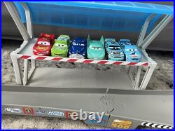 Disney Pixar Cars 3 Ultimate Florida Speedway Track Set with 6 Cars (read)