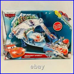 Disney Pixar Cars ICE RACERS SNOWDRIFT SPINOUT TRACK SET 155 Scale