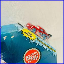 Disney Pixar Cars ICE RACERS SNOWDRIFT SPINOUT TRACK SET 155 Scale