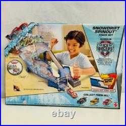 Disney Pixar Cars ICE RACERS SNOWDRIFT SPINOUT TRACK SET 155 Scale