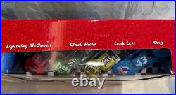 Disney Pixar Cars PISTON CUP 500 TRACK SET SUPERCHARGED McQueen Chick Hicks King