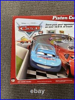 Disney Pixar Cars Piston Cup 500 motorised race set 3.8m track includes McQueen