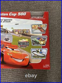 Disney Pixar Cars Piston Cup 500 motorised race set 3.8m track includes McQueen
