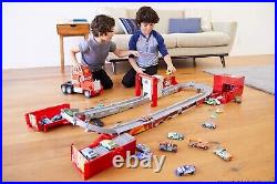 Disney Pixar Cars Super Track Mack 2-in-1 Transforming Truck & Racetrack Set