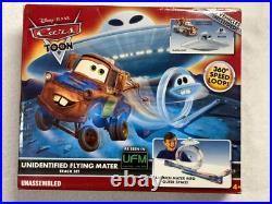 Disney Pixar Cars Toon Unidentified Flying Mater Track Set New Sealed