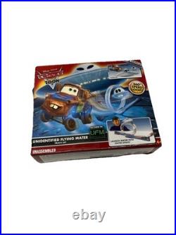 Disney Pixar Cars Toon Unidentified Flying Mater UFO Track Set Toy (Read)