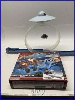Disney Pixar Cars Toon Unidentified Flying Mater UFO Track Set Toy (Read)