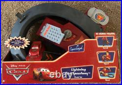 Disney Pixar World of Cars Lightning Fast Speedway Track Set McQueen Piston Cup