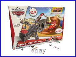 Disney Pixar World of Cars Rivals Race off Track Set Lighting Mcqueen BGF05 Disney Pixar World of Cars Rivals Race off Track Set Lighting Mcqueen BGF05