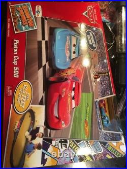 Disney Pixar's Cars Piston Cup 500 Track Set 2 Cars Toys R Us Exclusive New Seal