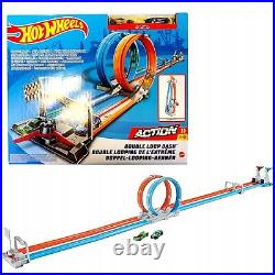 Double Loop Car Track Game Set Hot Wheels Energy New Dual Play Car