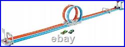 Double Loop Car Track Game Set Hot Wheels Energy New Dual Play Car