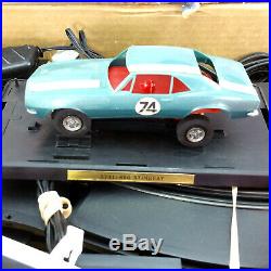 Eldon California Customs Slot Car Race Track Set 1/32 Scale Dyna Mite Vintage