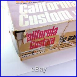 Eldon California Customs Slot Car Race Track Set 1/32 Scale Dyna Mite Vintage