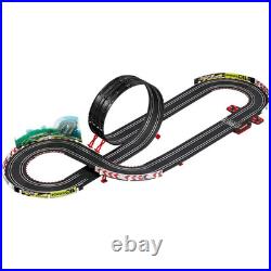 Electric Powered Slot Car Racing Kids Toy Race Track Set 143 Scale, Mario Kart
