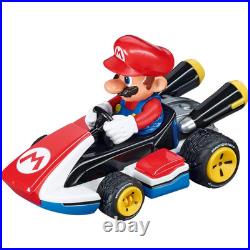 Electric Powered Slot Car Racing Kids Toy Race Track Set 143 Scale, Mario Kart