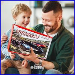 Electric Race Car Track Set for Boys 6-12 High-Speed Slot Car Race Track Set