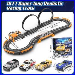 Electric Racing Car Track Set with Dual Lap Counter Exciting Gifts for Kids Electric Racing Car Track Set with Dual Lap Counter Exciting Gifts for Kids