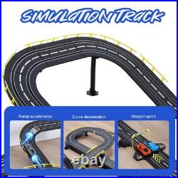 Electric Slot Car Race Track Set High Speed RC 8-10Y Kids Toys for Boys Girls