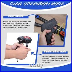 Electric Slot Car Race Track Set High Speed RC 8-10Y Kids Toys for Boys Girls