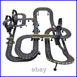 Electric Slot Car Race Track Set, Remote Control Track Car, High Speed, Ages 8-10