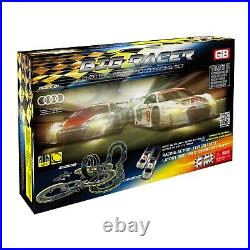Electric Speed Racing Cars Set 2 Controllers Loop Tracks Turnover Turns Adapter