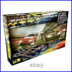 Electric Speed Racing Cars Set 2 Loops 37 FT Tracks Turnover Turns Mercedes Benz