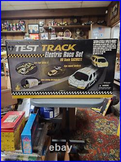 Epcot Disney TEST TRACK Electric HO Scale Slot Car Race Set NIB HTF FREE SHIP U